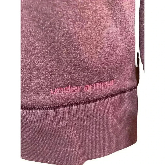 Under Armour Cold Gear Pullover Sweatshirt Women's 1/4 Size Small Fitted - Picture 5 of 9